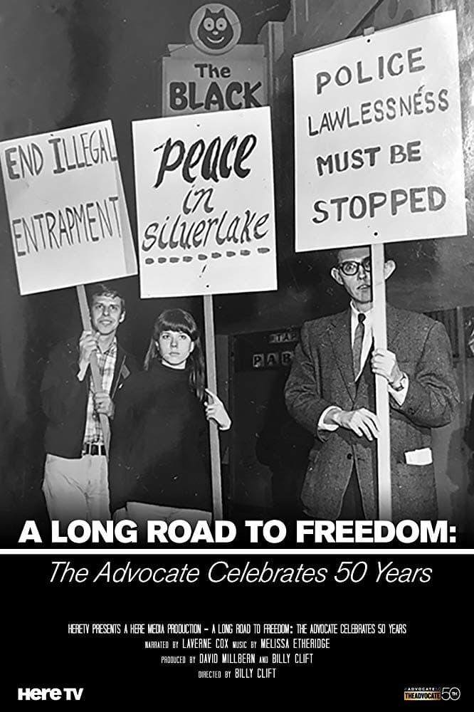Постер The Advocate Celebrates 50 Years: A Long Road to Freedom